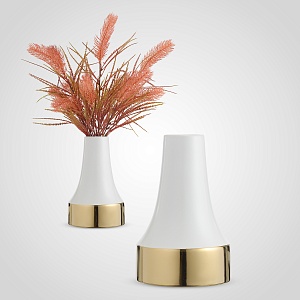 Дизайнерская интерьерная ваза с узким горлом L