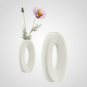Керамическая дизайнерская ваза "Ellipse"