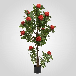 Искусственное Дерево с Красными Розами 150 см.