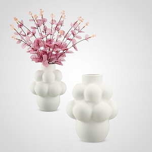 Современная CERAMIC VASE простая ваза в форме винограда