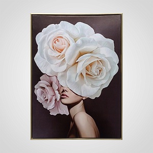 Интерьерное Панно на Холсте "Roses" 70х50 см.