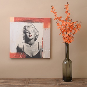 Интерьерное Панно на Холсте "Marilyn Monroe" 50х50