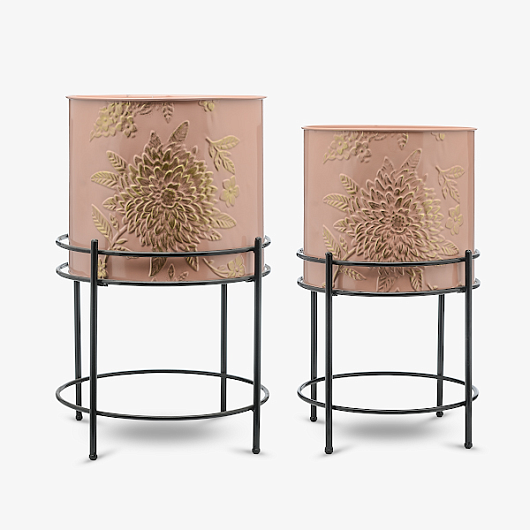 Набор Цветочных Подставок "Цвет Пудры" (2 шт.)