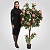 Искусственное Дерево с Розовыми Розами 195 см.