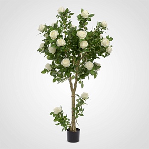 Искусственное Дерево с Белыми Розами 190 см.