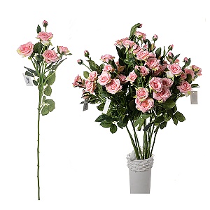 Роза кустовая розовая (от 12шт.)
