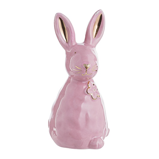 УЦЕНКА!!! Керамический Розовый Декор Кролик-Милашка