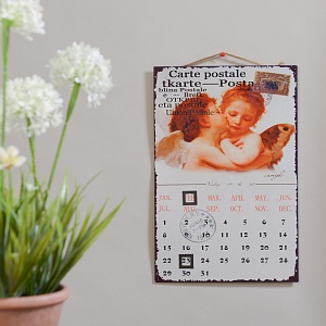 Календарь металлический "Поцелуй Ангела"