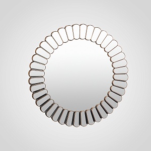 Зеркало Интерьерное Круглое "Circle Abstracrion" 60 см.