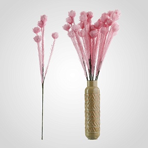 Розовые искусственные ветки от 12 штук
