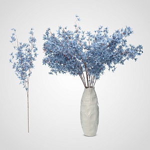 Цветы Искусственные Синие 120 см. (от 12 штук)