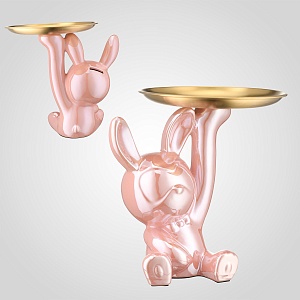 Кролик 2В1 розовый