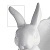 УЦЕНКА!!!  Керамическая Конфетница-Цветок с Кроликом-Зефиром Большая