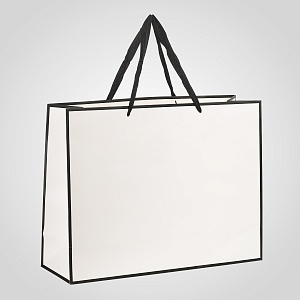 Пакет GIFT BAG бумажная большая белая от 10 шт