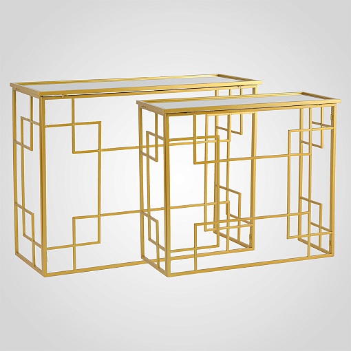 Консольный столик комплект из двух штук Rectangular Shape