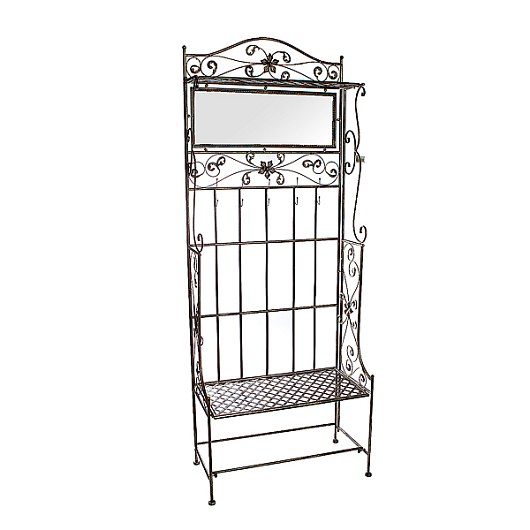 Прихожая Темный ажур 210х40х82