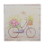 Панно Велосипед с цветами
