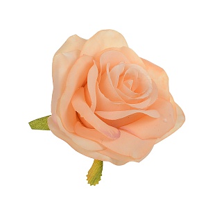 Искусственная голова Розы кремовая (от 20 штук)